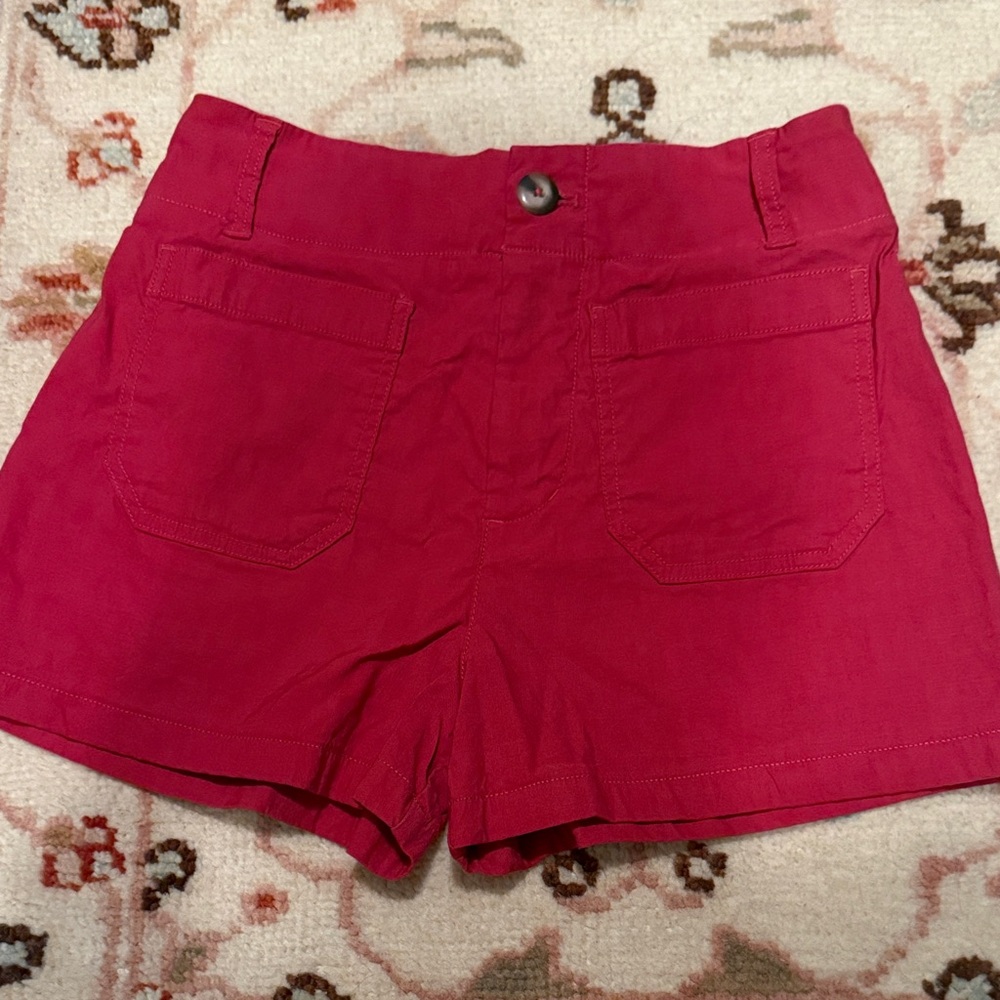 Maeve High Waist Colette Shorts raspberry size 26